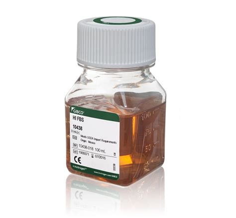 Gibco Fetal Bovine Serum Qualified Heat Inactivated Usda Approved