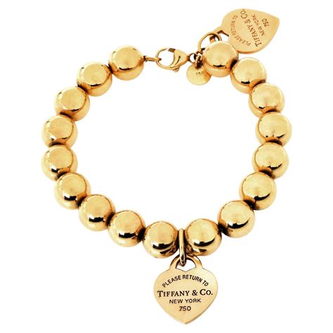 Tiffany And Co Yellow Gold Scarab Bracelet For Sale At 1stdibs