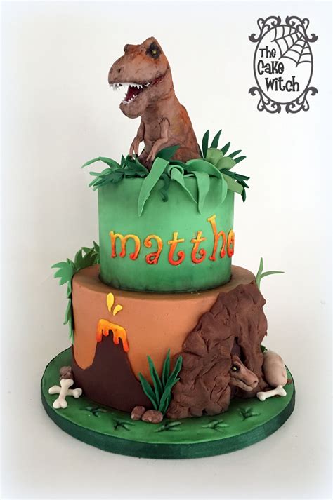 T Rex Dinosaur Cake Ideas