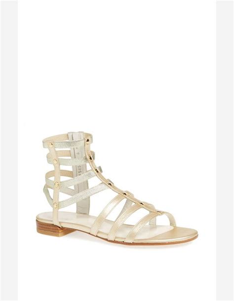 Stuart Weitzman Caesar Gladiator Sandal In Cava Nappa Gladiator