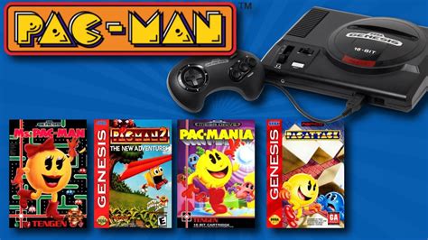 Todos Los Juegos De Pac Man Para Sega Genesis YouTube