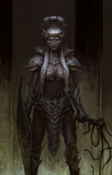 Drow 4 Forgotten Realms By Fesbraa On Deviantart Dark Elf Fantasy