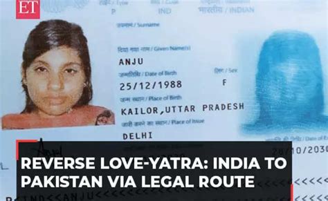 Who Is Anju Married Woman From Rajasthan Goes To Pakistan To Meet