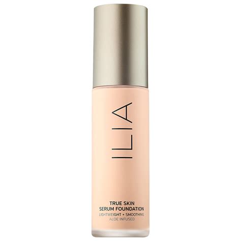 Ilia True Skin Serum Foundation • Foundation Review And Swatches