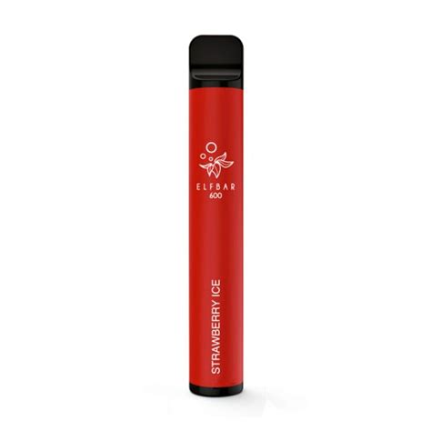 Elf Bar Vape 600 Strawberry Ice Einweg Shisha Shisha King Online Shop