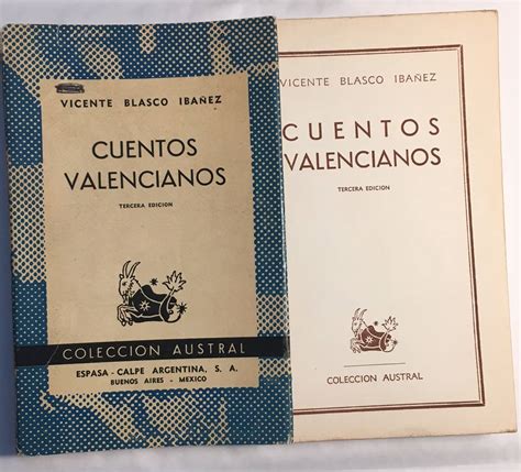 Cuentos Valencianos By Vicente Blasco Ibanez Librairie