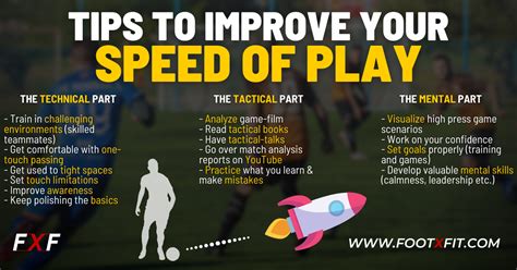 Improve Your Speed Of Play In Football Soccer Footxfit