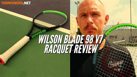 Wilson Blade 98 V7 16x19 Racquet Review YouTube