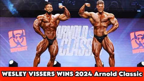 WESLEY VISSERS WINS Arnold Classic 2024 And Defeats Ramon Dino YouTube