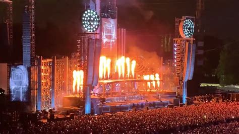 Rammstein Du Hast Live Foro Sol CDMX 2022 YouTube