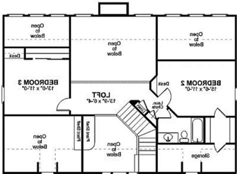 Wonderful 4 Bedroom Open Floor Plan 3 Bedroom House Plans With Open ...