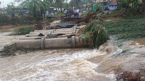 Two Low Lying Bridges Washed Away In Flash Floods In Erode District The Hindu