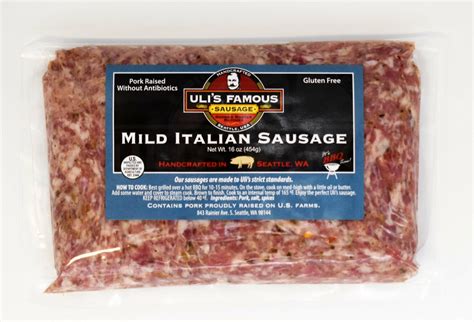 Ulis Famous Mild Italian Bulk Sausage Ulis Famous Sausage