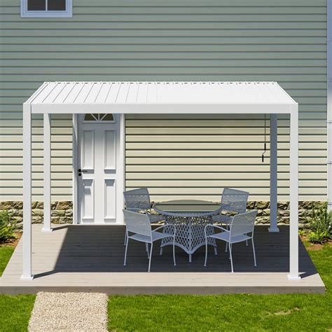 Sorara Louvered Pergola Mirador Aluminum Gazebo With