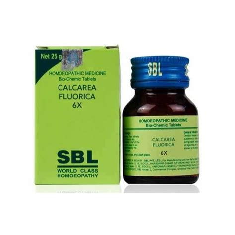 Sbl Calcarea Fluorica Biochemic Tablet X Uses Price Dosage Side