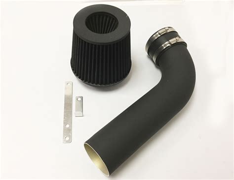 All BLACK COATED Air Intake Kit For 1990 1993 Oldsmoible Cutlass