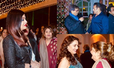 Aishwarya Salman Others Attend Subhash Ghai S Birthday Bash