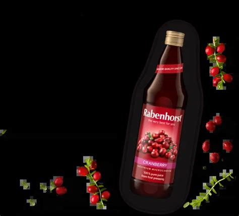 Cranberry Juice Pure Juice 100 Natural Rabenhorst