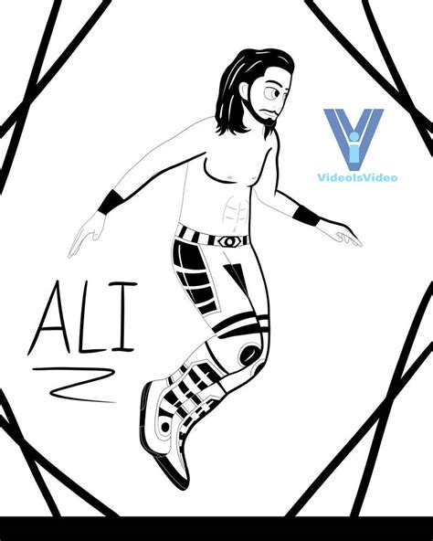 Wrestle Weekend Series 6 Mustafa Ali By Violeteyebeams On Deviantart