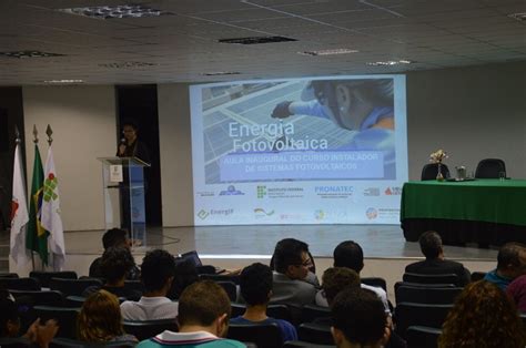 Campus Ribeir O Das Neves Promove Aula Inaugural Do Curso De Instalador