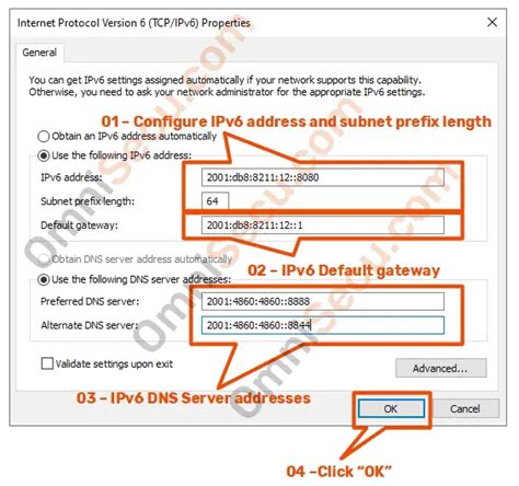 How To Configure Ipv Address In Windows