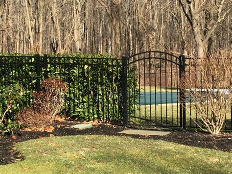 Black Aluminum Arch Gate Add A Link Fence Company