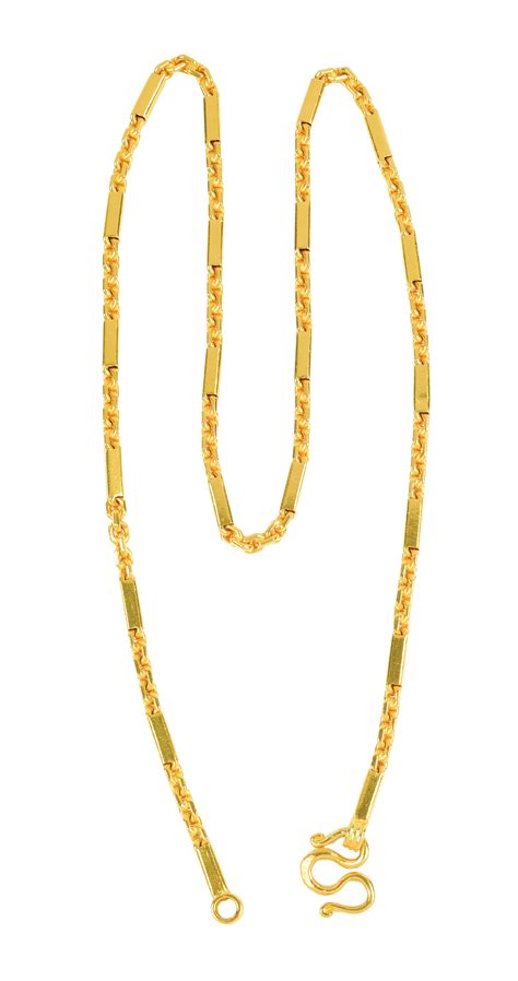 Lot Detail - 24K GOLD NECKLACE.