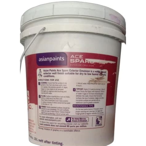 Asian Ace Sparc Exterior Emulsion Paint Packaging Size Litre At Rs