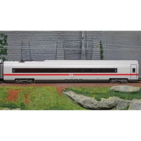 Set de 2 voitures intermédiaires ICE BR 407 Roco 72097 1ere et