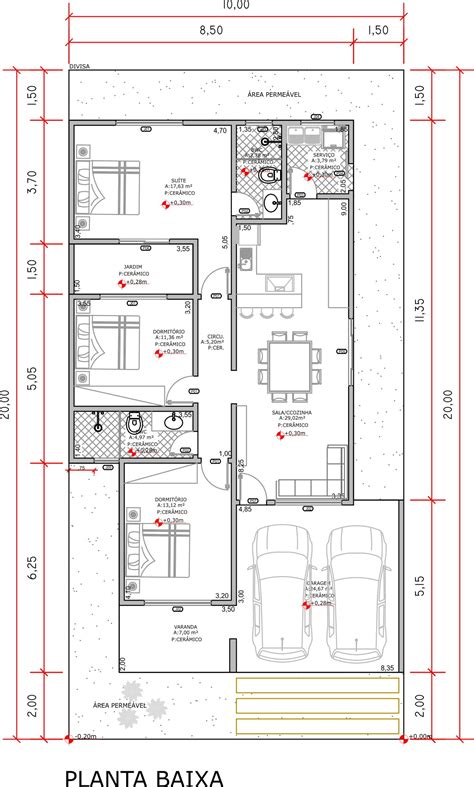 Plantas De Casas Para Terrenos10×20 Modelos E Dicas Albergoni Arquitetura