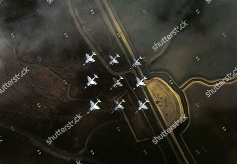 Diamond 9 Harrier Gr7s 4 Sqn Editorial Stock Photo Stock Image