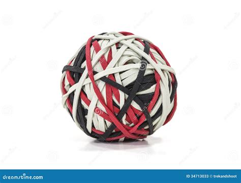 Rubber Band Ball stock image. Image of office, elastic - 34713033