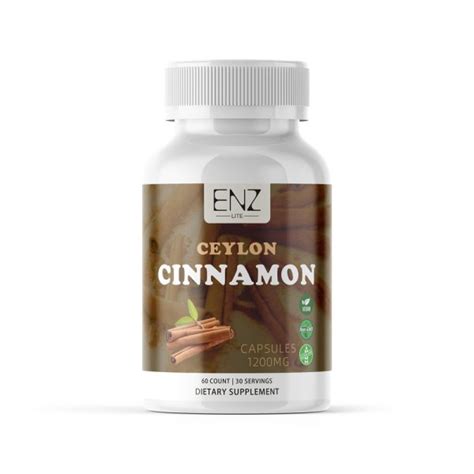 Premium Ceylon Cinnamon Capsules Private Label Manufacturer