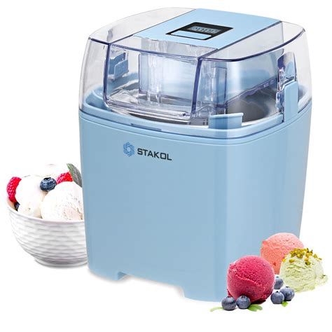 Stakol 16 Quart Automatic Ice Cream Maker Freezer Bowl Dessert Machine