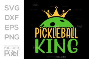 Pickleball King SVG Pickleball Game Graphic By Pixel Elites Creative