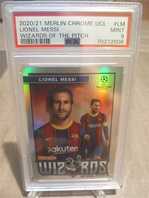 Topps Merlin Chrome Ucl Lionel Messi Wizards Of The Catawiki