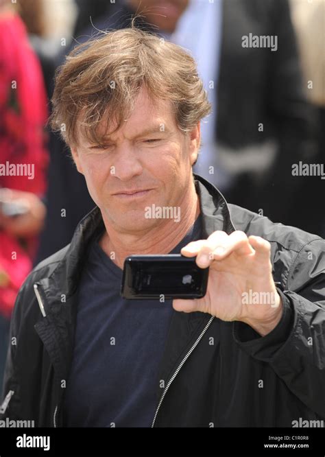 Dennis Quaid Gi Joe The Rise Of Cobra Photocall Held At Hms Belfast