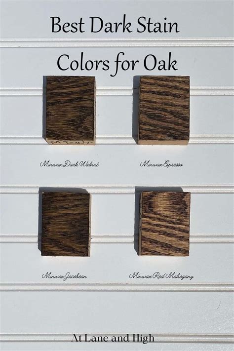 Best Wood Stains For Oak At Lane And High