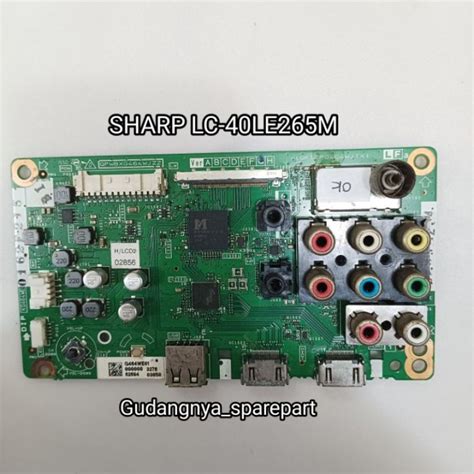 Mb Sharp Lc Le M Lc Le M Mobo Mainboard Modul Mesin Tv Lazada