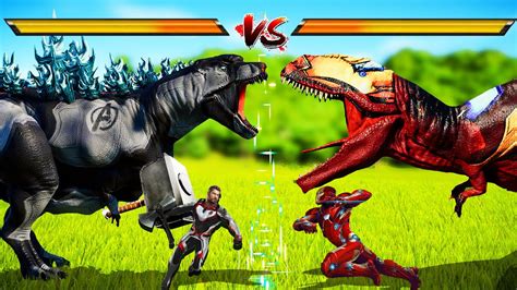 Jurassic World Evolution Thor Godzilla Vs Venom Indominus Rex Ironman