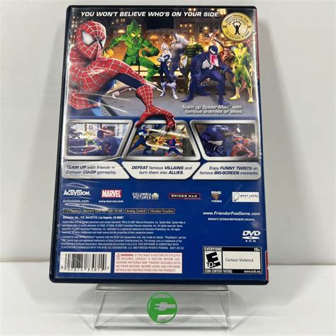 Spiderman Friend Or Foe Sony PlayStation 2 PS2 2007 EBay