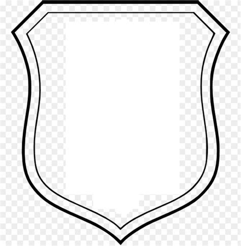 Template Of A Shield