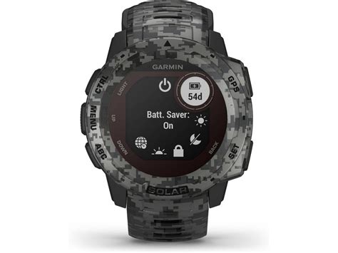 Relógio Desportivo Garmin Instinct Solar Camo Edition Bluetooth Até