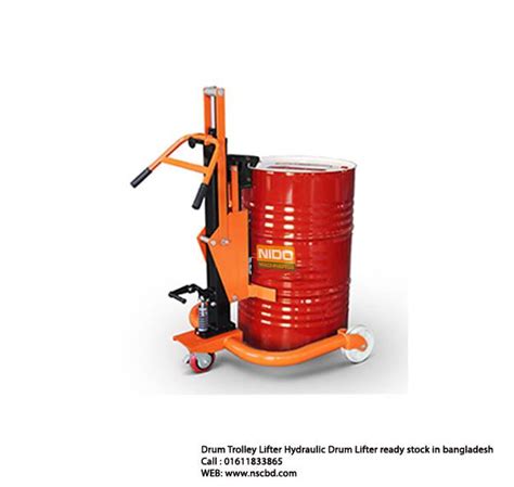 Drum Trolley Lifter Hydraulic Drum Lifter Ready Stock In Bangladesh