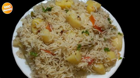 White Aloo Pulao How To Make Pulao Recipe Summer Special Comfort Food