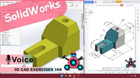 Solidworks D Cad Exercises Studycadcam Solution Tutorial