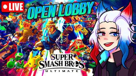 🔴live Smash Bros Ultimate Open Lobby Playing With Viewers Shorts Smashbros