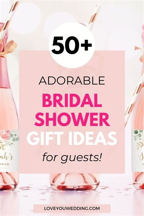 50 Brilliant Bridal Shower Ts For Guests Extensive List For 2024 In 2024 Bridal Shower