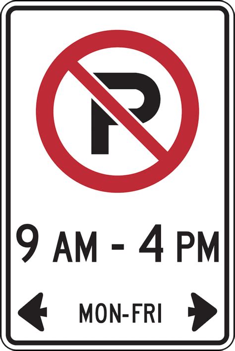 RB 52 No Parking Days Times On Track Safety