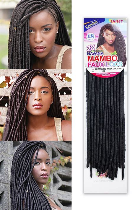 Janet Collection Havana Mambo Faux Locs Braid Box Braids Hairstyles Hair Styles Faux Locs